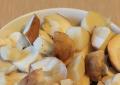 Еда на все времена: белые грибы, жареные с картошкой